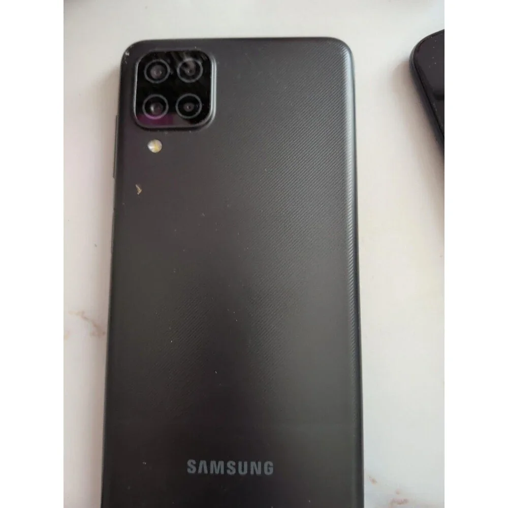 Samsung Galaxy A12 32GB Black Bar Smartphone Quad Rear Camera For Parts